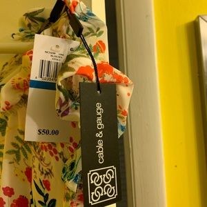 Cable and gauge size XL  sleeveless top